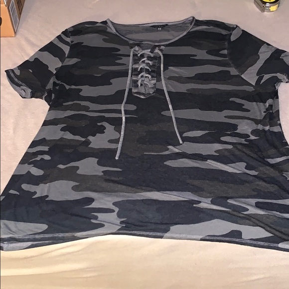 Lucky Brand Tops - Lucky Brand Camo Shirt